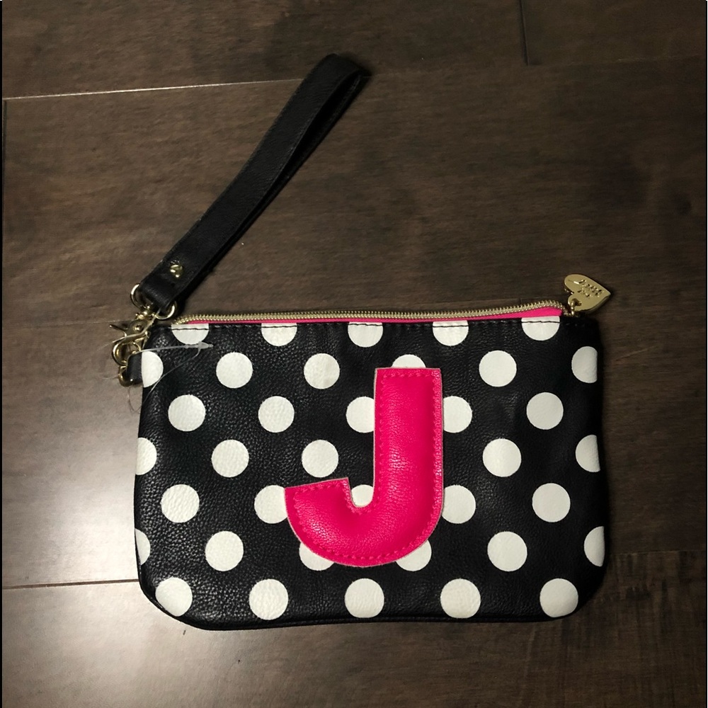 BRAND NEW Betsey Johnson J wristlet